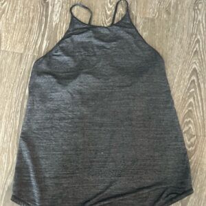 Women's Gray Sleeveless Top